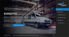 Desktop Screenshot of dkp-express.com